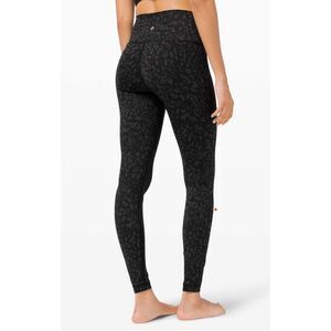 Lululemon Wunder Under High Rise in Leopard